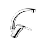 Arel Kısa Borulu Kuğu Lavabo Bataryası Metal Kol 40 mm Kartuş - Görsel 2