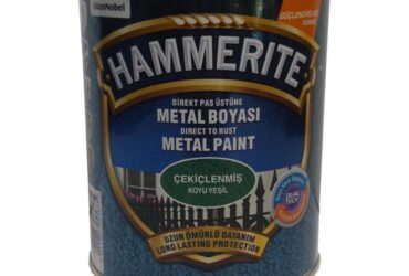Marshall Hammerite Çekiçlenmiş Koyu Yeşil 0,75 Lt - Metal Koruyucu Boya