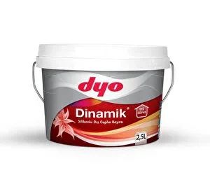 Dyo Dinamik Silikonlu Dış Cephe Boyası Beyaz 2,5 Lt